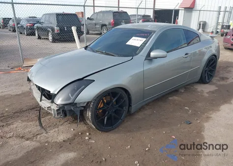 2003 Infiniti G35 Base W/6 Speed Manual from USA, damaged, VIN JNKCV54E73M209717
